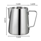 BrewSafari Milk Pitcher – 350ml Edition